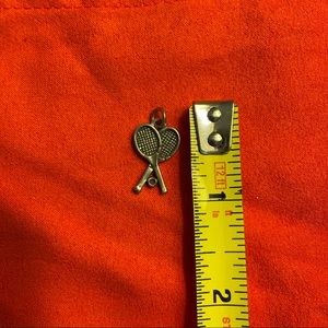 Tennis Charm for Charm Bracelet or Necklace